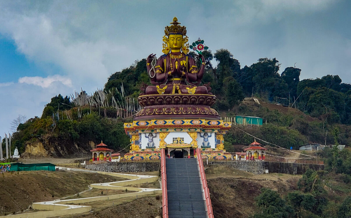 sikkim chenrezig statue - Himalayan Institute